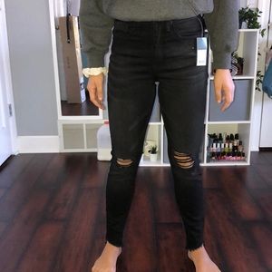 Black rip jeans from target!